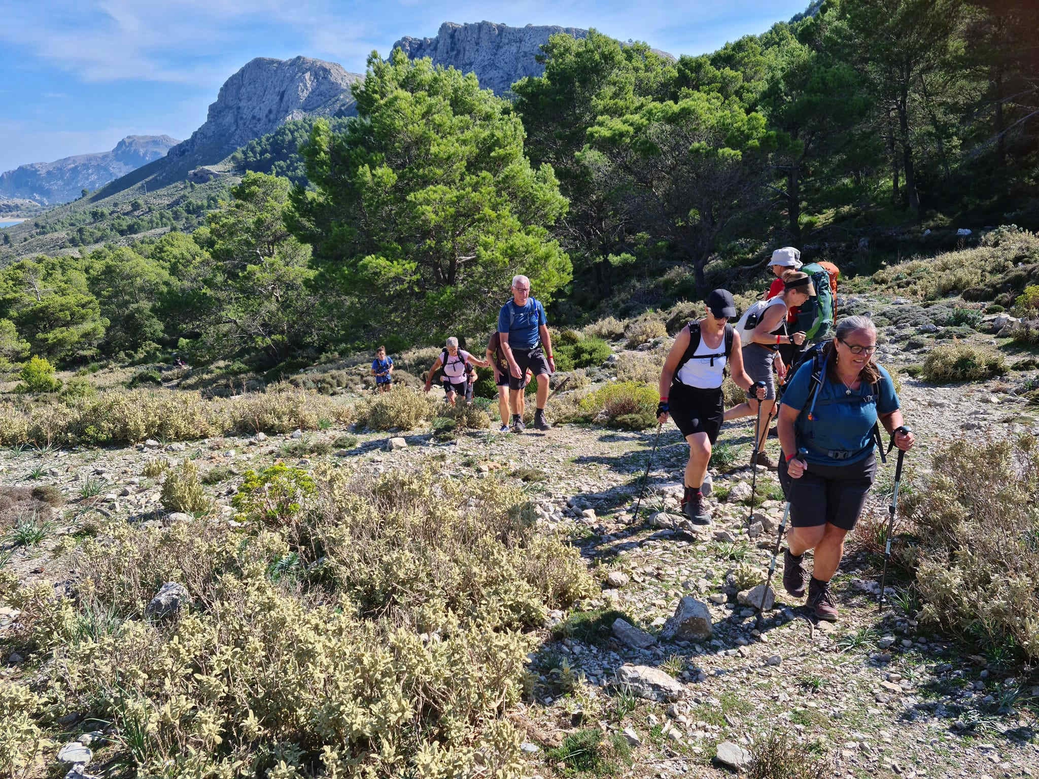 Vandreferie på Mallorca med Papuga