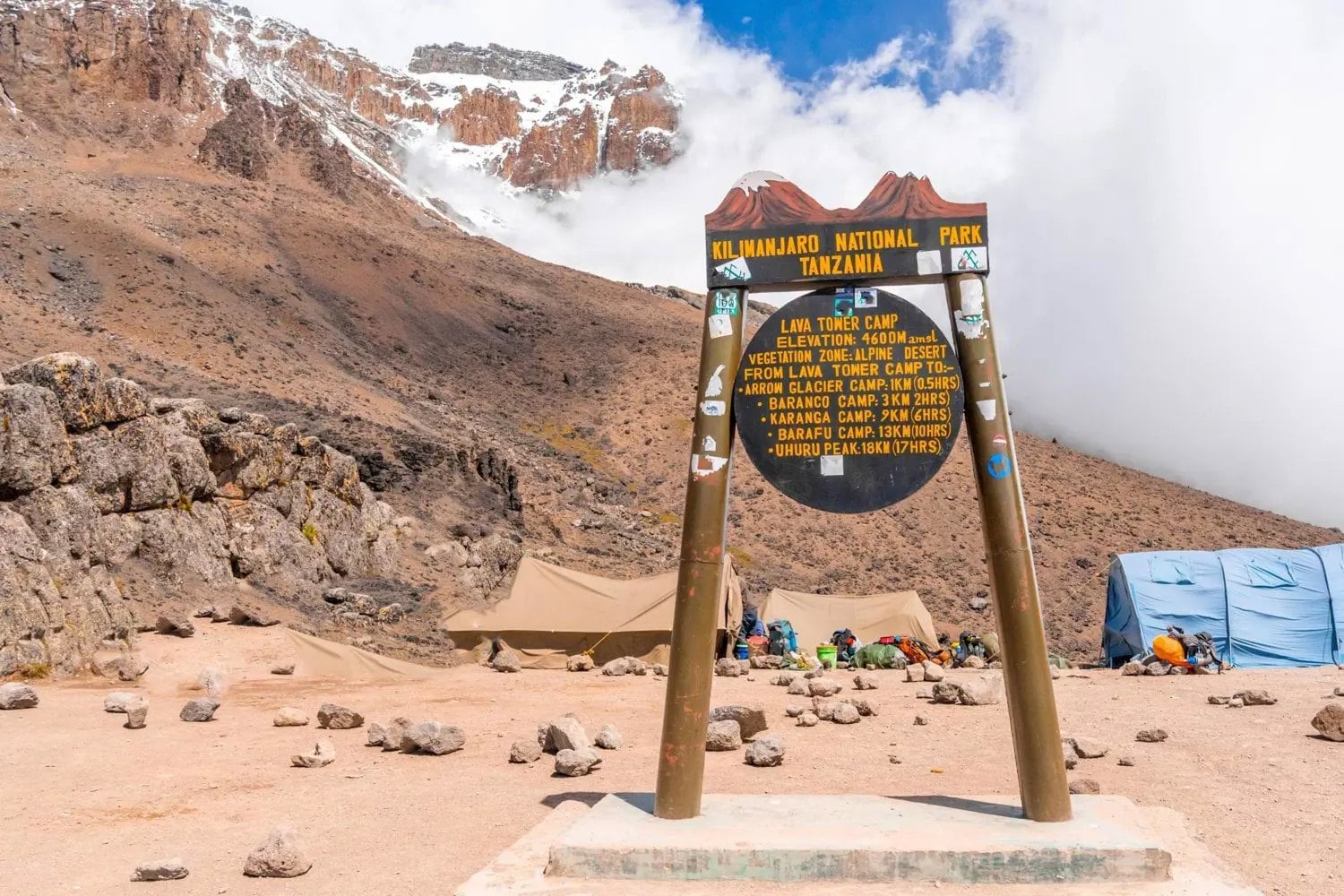 Lemosho ruten - Mt. Kilimanjaro