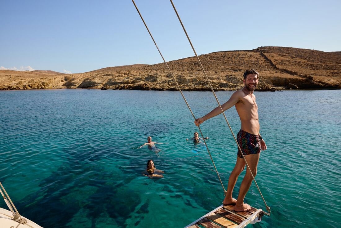 Sail Greece: Santorini to Mykonos