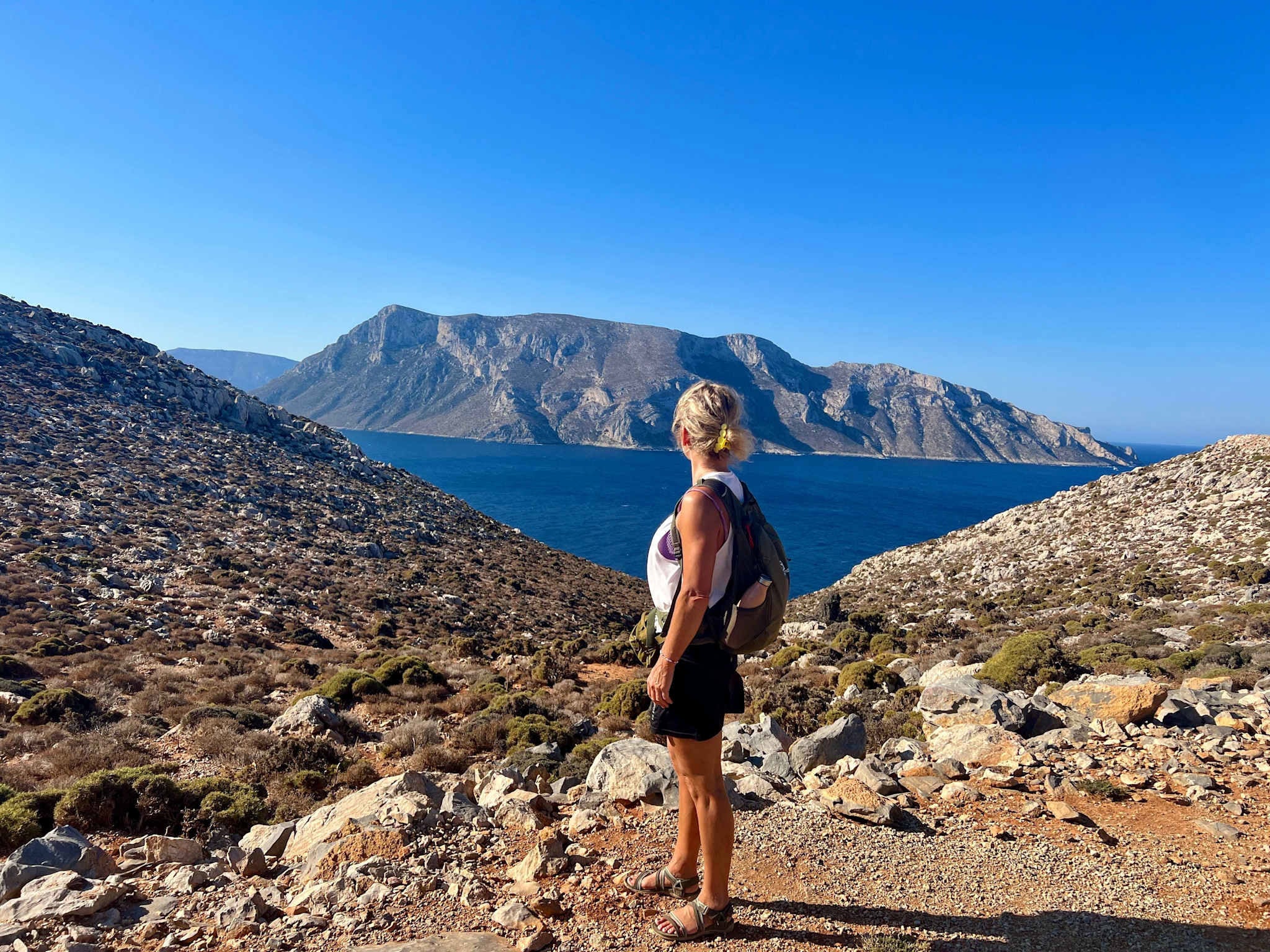Yoga og vandring på Kalymnos med Trine Winther