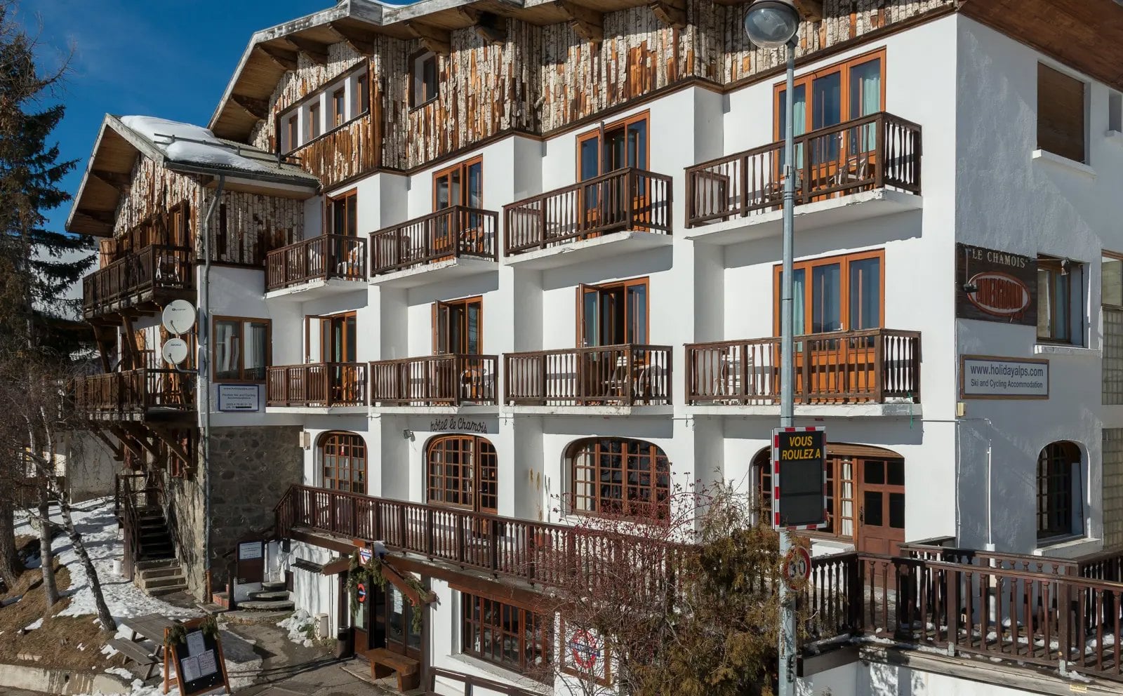 Hotel Le Chamois sommer