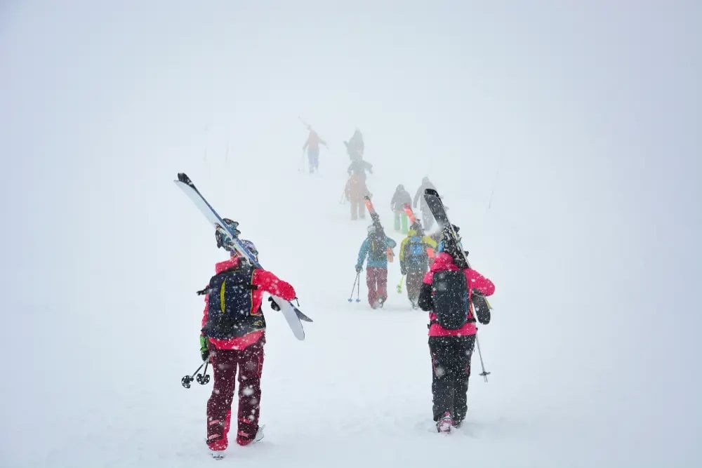 Centrale Hokkaido - snefyldte områder for eksperter